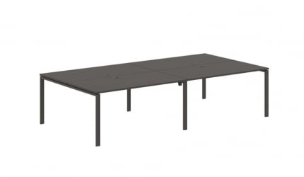 Бенч-система 4-местная EDIS EUWST 3116 Мокко