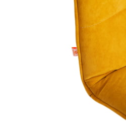 Кресло ZERO велюр Clermon, горчичный, 170