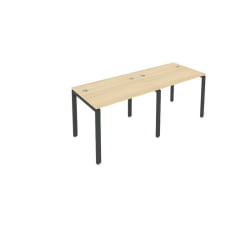 Рабочая станция на 2 раб.места Metal System Б.СМ-2.1 Акация/Антрацит