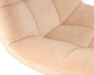 Стул барный ДОБРИН ТАИЛОР Бежевый велюр МДЖ9-10 / DOBRIN TAILOR MJ9-10