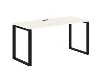 Стол письменный EDIS EQST 1567 Ясень Траун Черный