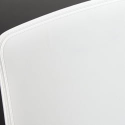 Стул для балкона GENIUS (mod 75) металл/пластик, 46x56x84cм, белый/черные ножки