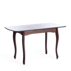 Стол CATERINA PROVENCE бук, мдф, 100+30x70x75 см, Cappuchino