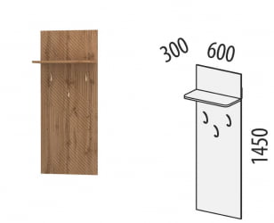 Панель с крючками Монако 402.24