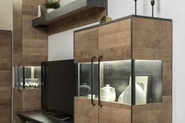 Комод с витриной Трувор 13.306