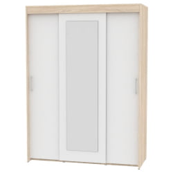 Шкаф-купе T-3-198х145х60-M(ДСС-Белый-10)