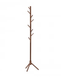 Вешалка напольная Hook Темное дерево