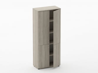 Шкаф высокий закрытый Twin 16.16.101 Дуб Сантана светлый