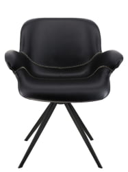 Стул Everprof Aurora Экокожа Черный