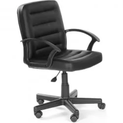 Кресло ЧИП 192 Ультра кож.зам. Черный