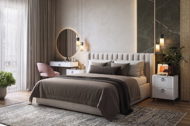 Туалетный столик (без зеркала) Ева TS-01