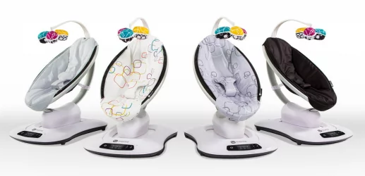 Детское кресло 4Moms Mamaroo 4.0 Графитовый меш