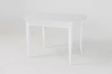 Стол Хоста-2 с резными опорами Белый Анкор светлый