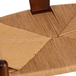 Стул ВИСХБОНЕ (мод.CБ2212) дерево вяз, 57*50.5*79.5, Темный Орех (№5) / WISHBONE (mod.CB2212)