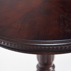 Стол STEFANO бук, мдф, 100+30x80x77см, Tobacco