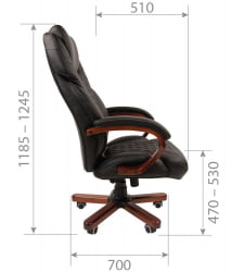 Кресло руководителя Chairman 406 N Черный