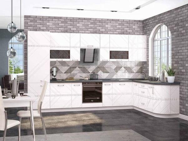 Кухонный гарнитур угловой (ширина 360х222 см)