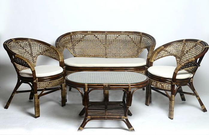 Комплект Пеланги с 2х местным диваном, подушки на молнии