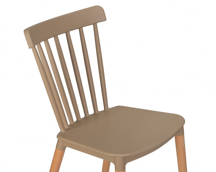 Стул обеденный ДОБРИН ТХЕО ножки светлый бук бежевый ГР-03 / DOBRIN THEO GR-03_6