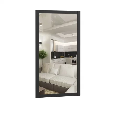 Тумба с зеркалом Техно ЛД 01 Дуб Золотой Черный_6