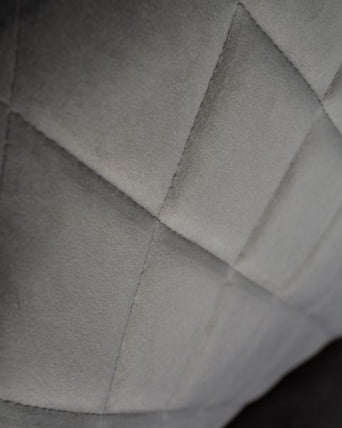 Стул обеденный ДОБРИН РОБЕРТ (черные матовые ножки, велюр В108-92 Антрацит) 2 шт / DOBRIN ROBERT V108-92_9