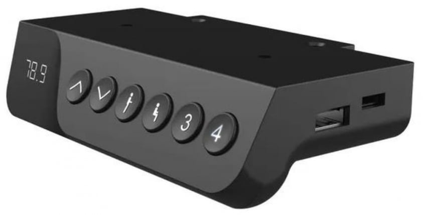 Стол подъемный электрический XTEN-UP AT-002 Дуб светлый/черный_7