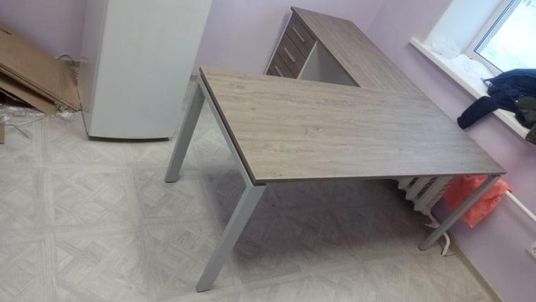 П-образный металлический каркас с траверсами Deka 7.07.14 К Металлик матовый муар_9