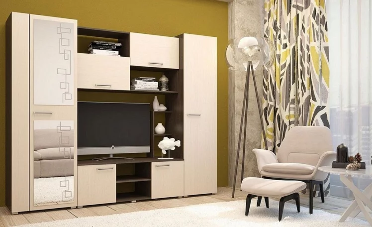 Гостиная Флора 2 Венге Дуб_0