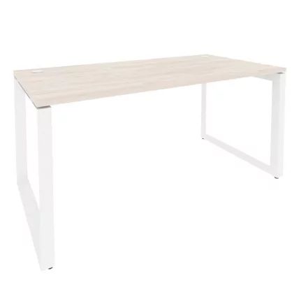 Стол рабочий на О-образном м/к ONIX O.MO-SP-4.8 Денвер Светлый/Белый_0