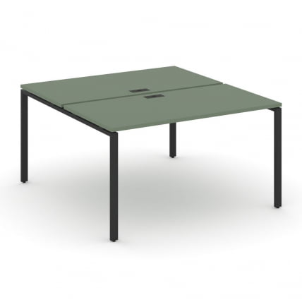 Рабочая станция двухсторонняя на 2 места CONCEPT CN.DRS-001 Кобо Черный_0