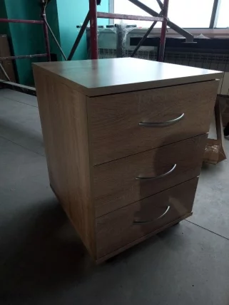 Тумба мобильная SC-3M .1 (Дуб сонома светлый)_6