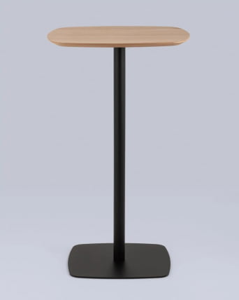 Стол барный Form 60*60 Светлое дерево/черный_4