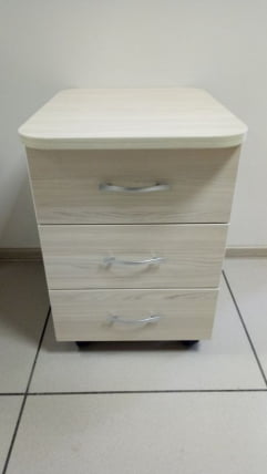 Тумба подкатная Glassy 3.14.10 Туя_1