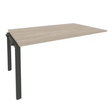 Проходной наборный элемент переговорного стола ONIX O.MP-NPRG-4 Дуб Аттик/Антрацит_0