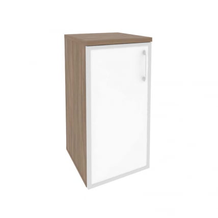 Шкаф низкий узкий левый ONIX O.SU-3.2R(L) white Дуб Аризона_0