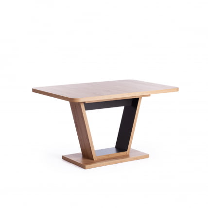 Стол обеденный VOX ЛДСП, 132-172x85x75,5 см, Дуб артисан/Графит_3