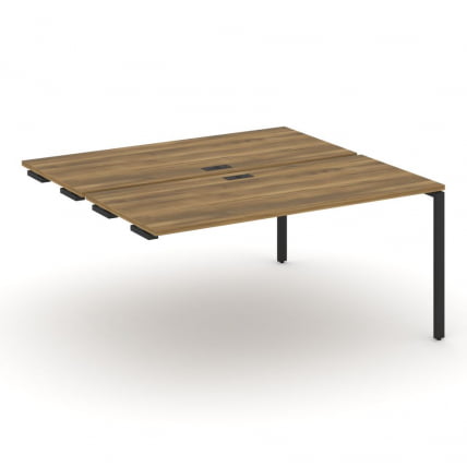 Двойной стол-приставка к опорным тумбам/шкафам CONCEPT CN.DSPR-004 Сандал Янтарный Антрацит_0