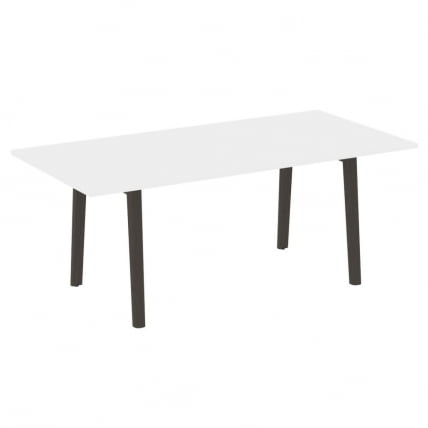 Стол переговорный ONIX WOOD OW.PRG-19 Белый Бриллиант/Темный_0