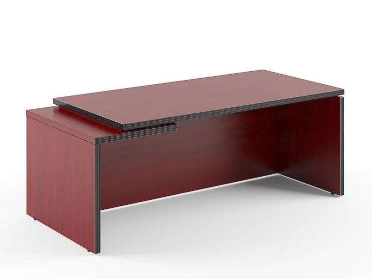 Стол руководителя левый TCT 209 L (Вишня Мемфис)_0