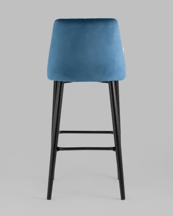 Стул барный Диего Пыльно-синий_4