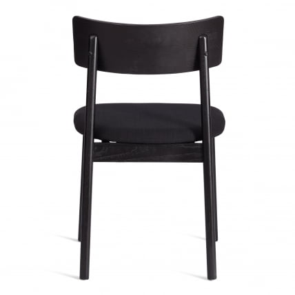 Стул ТХОР дерево вяз/ткань лен, черный/черный лен, 50х48х81,5 см / THOR_3