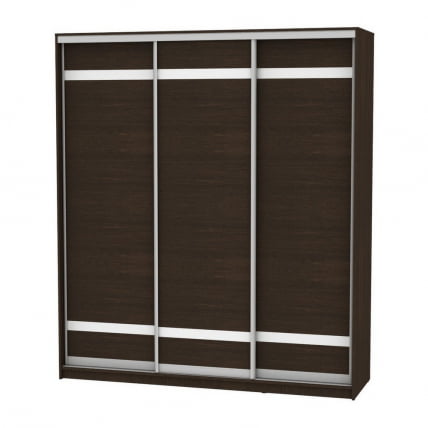 Шкаф-купе B-220х200х60-1(Венге-D9D9D9)_0