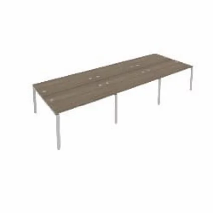 Рабочая станция на 6 раб.места Metal System Б.СМ-6.3 Вяз/Серый_0