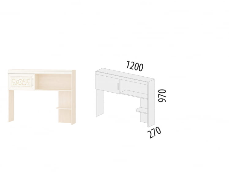Надстройка (лев) Тиффани 93.74_1