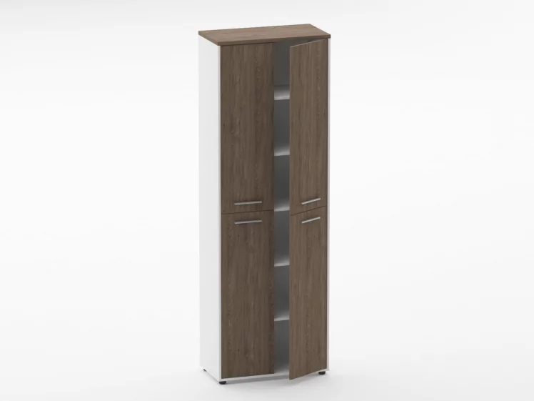 Шкаф 5 широкий закрытый Deka 10.23.161 Дуб Верцаска/Белый_1