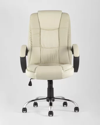 Кресло руководителя ТопЧаирс Атлант Бежевое / TopChairs Atlant_3