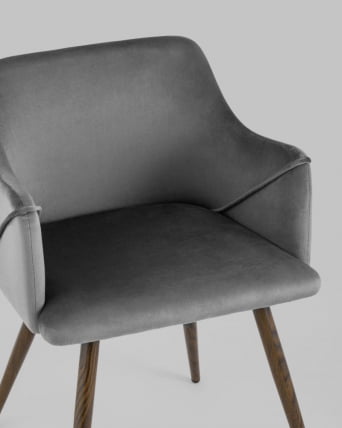 Стул Монарх NEW Серый_6