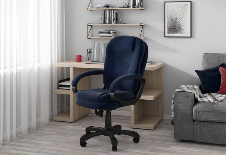 Кресло руководителя CHAIRMAN 668 HOME NEW Синий_3