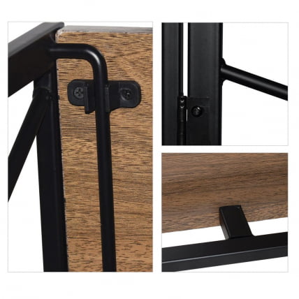 Стол на металлокаркасе BRABIX LOFT CD-002 Мореный дуб_6