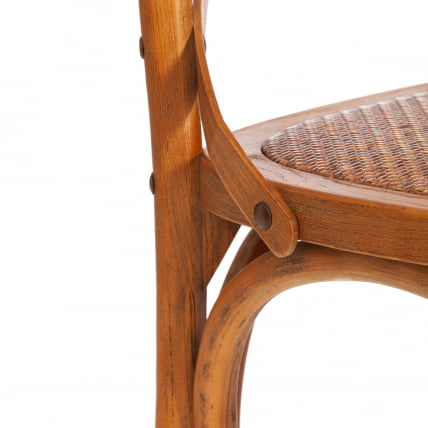 Стул CROSS (mod.CB2001) дерево береза, 49.5*53.5*87, Груша (№3)_7